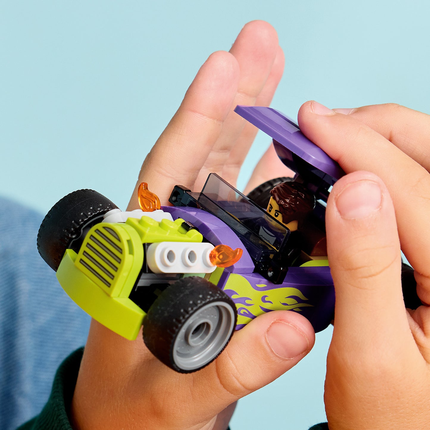 LEGO City Hot Rod Raceauto Auto Bouwpakket met Speelgoed voor Kinderen 60485