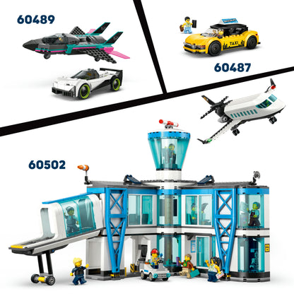 LEGO® City Luchthaven Brandweertruck - Bouwset met Reddingsvoertuig voor Jongens en Meisjes Vanaf 7 Jaar - 60499