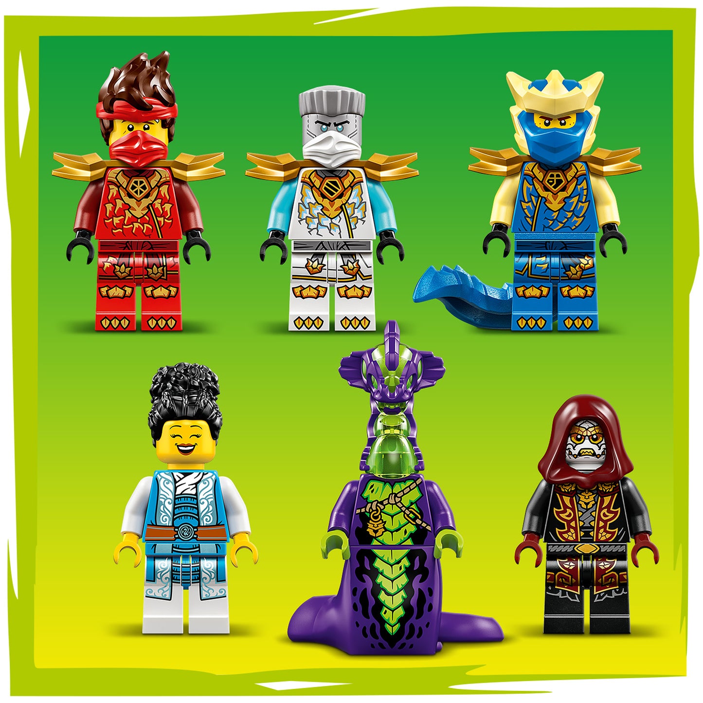 LEGO® NINJAGO® Ninjavoertuigen bij de Boomhut - Actiespeelgoed - Speelset met 6 Minifiguren - 71857