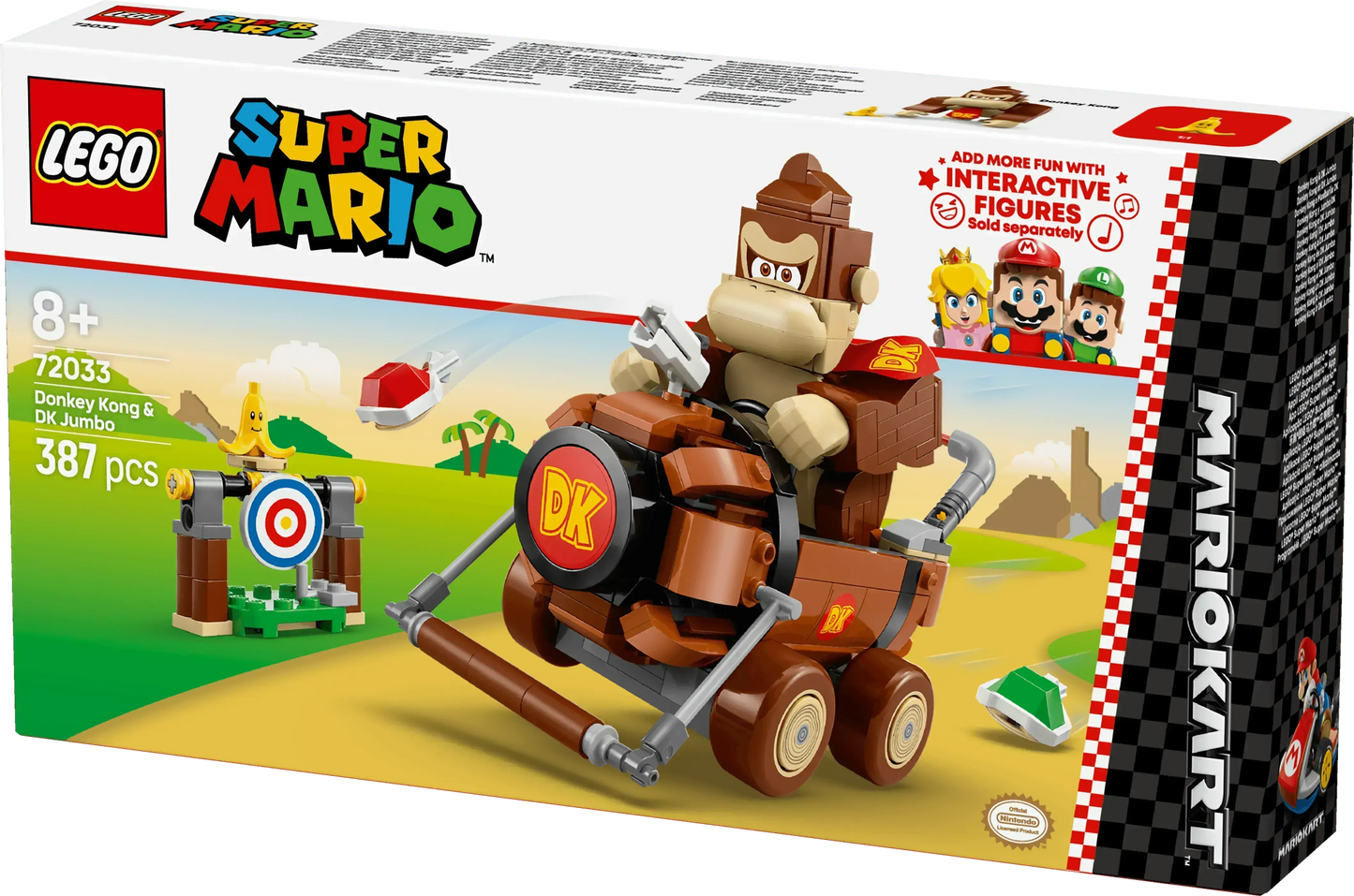 LEGO Mario Kart – Donkey Kong &amp; DK Jumbo 72033 SuperMario