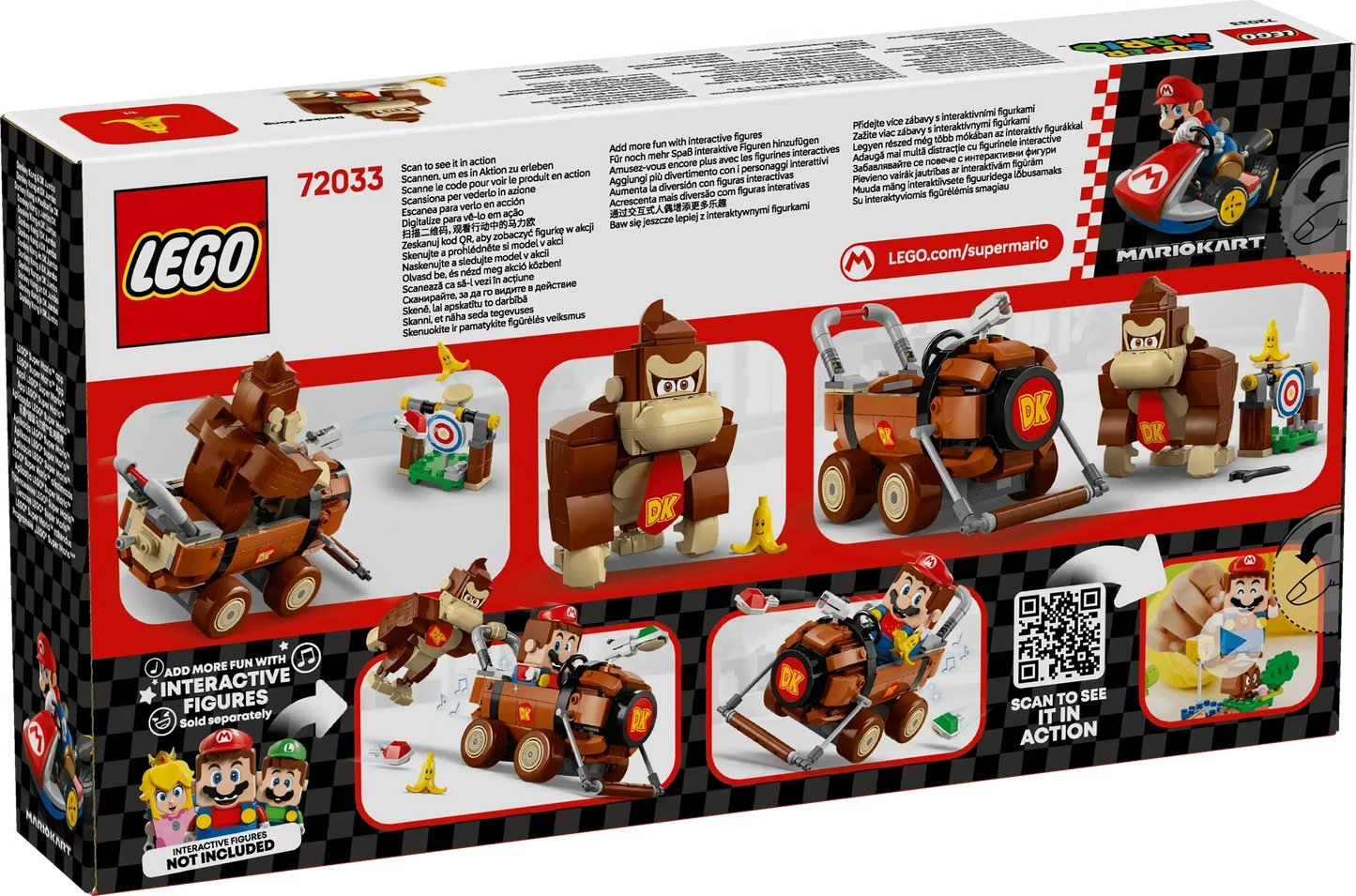 LEGO Mario Kart – Donkey Kong &amp; DK Jumbo 72033 SuperMario