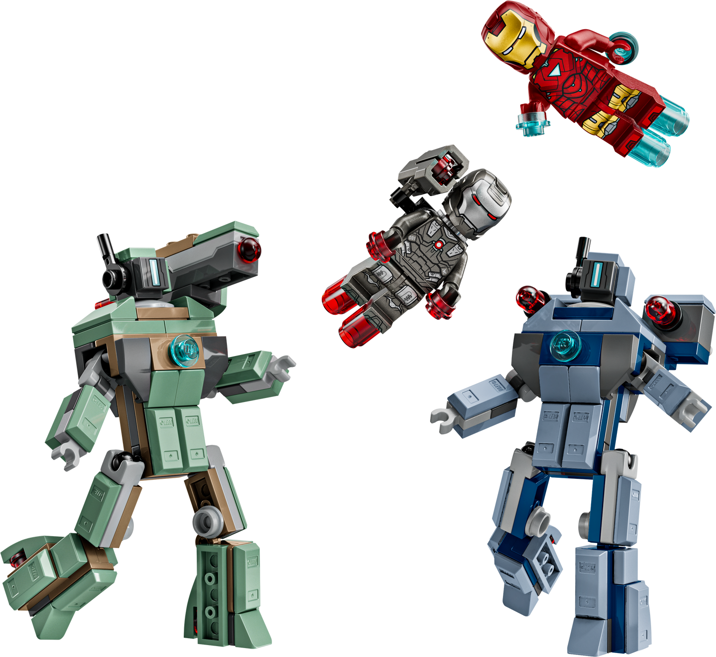 LEGO Iron Man en War Machine vs. Hammer Drones 76320 Superheroes (Pre-Order: augustus)