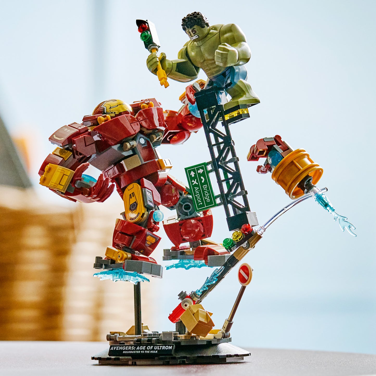 LEGO Marvel Ultieme strijd: Hulkbuster vs. Hulk Superhelden Bouwpakket voor Kinderen 76343