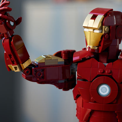 LEGO Marvel Iron Man Mark 3 – Verzameleditie Bouwpakket voor Volwassenen met Superhelden 76344