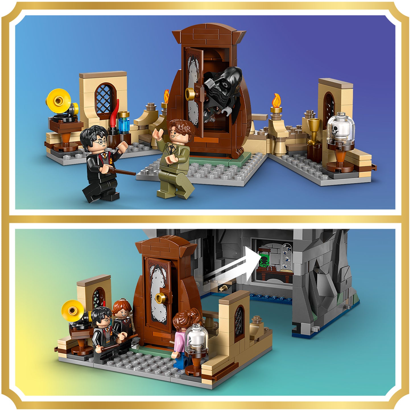 LEGO Harry Potter Kasteel Zweinstein: Ziekenzaal Bouwpakket voor Kinderen met 7 Minifiguren 76463