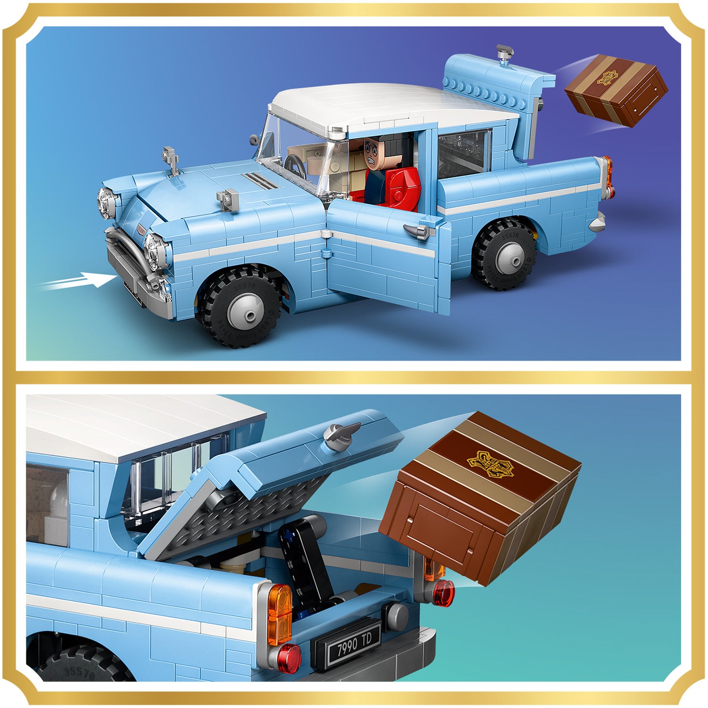 LEGO Harry Potter Betoverde Vliegende Ford Anglia Auto Speelgoed voor Kinderen 76470