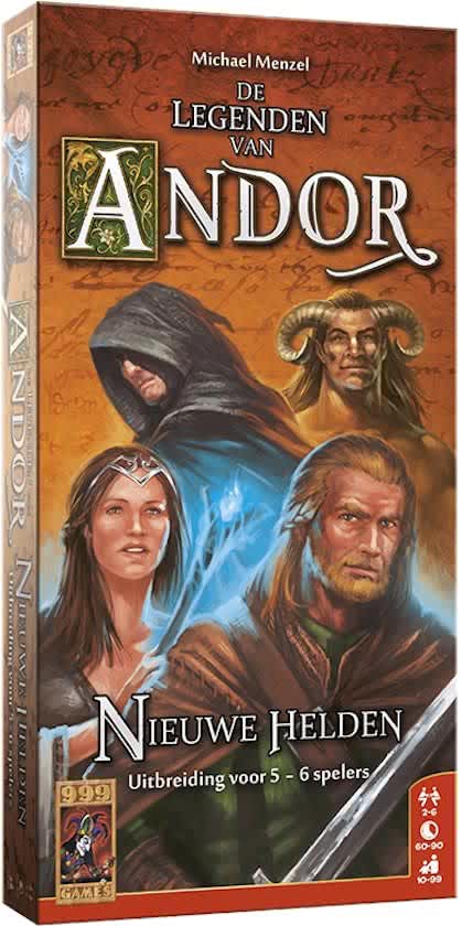 De Legenden van Andor: Nieuwe Helden  - Uitbreiding