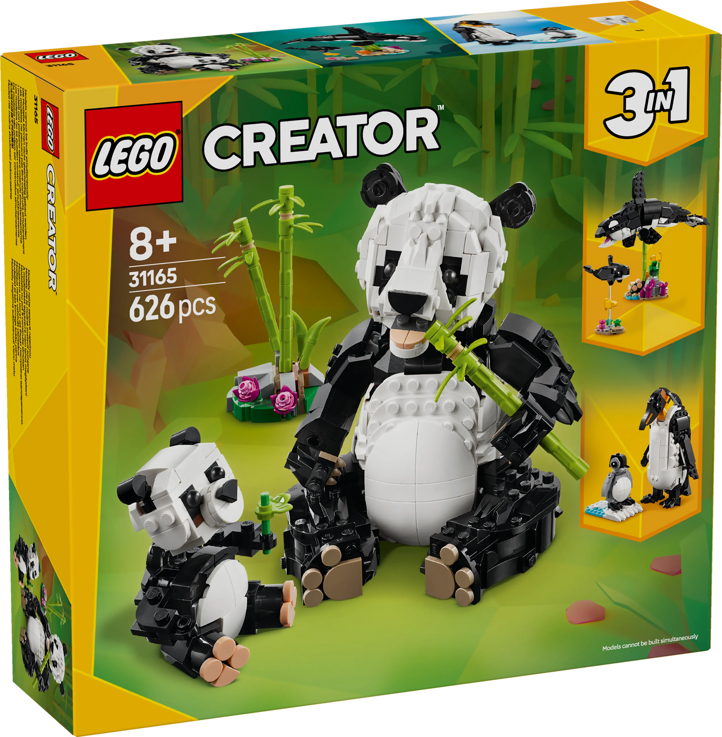 LEGO Wilde Tiere: Pandafamilie 31165 Creator 3-in-1