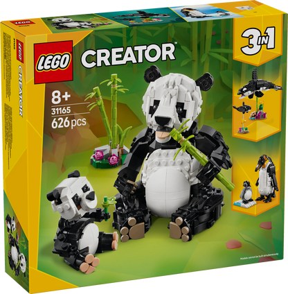 LEGO Wilde Tiere: Pandafamilie 31165 Creator 3-in-1