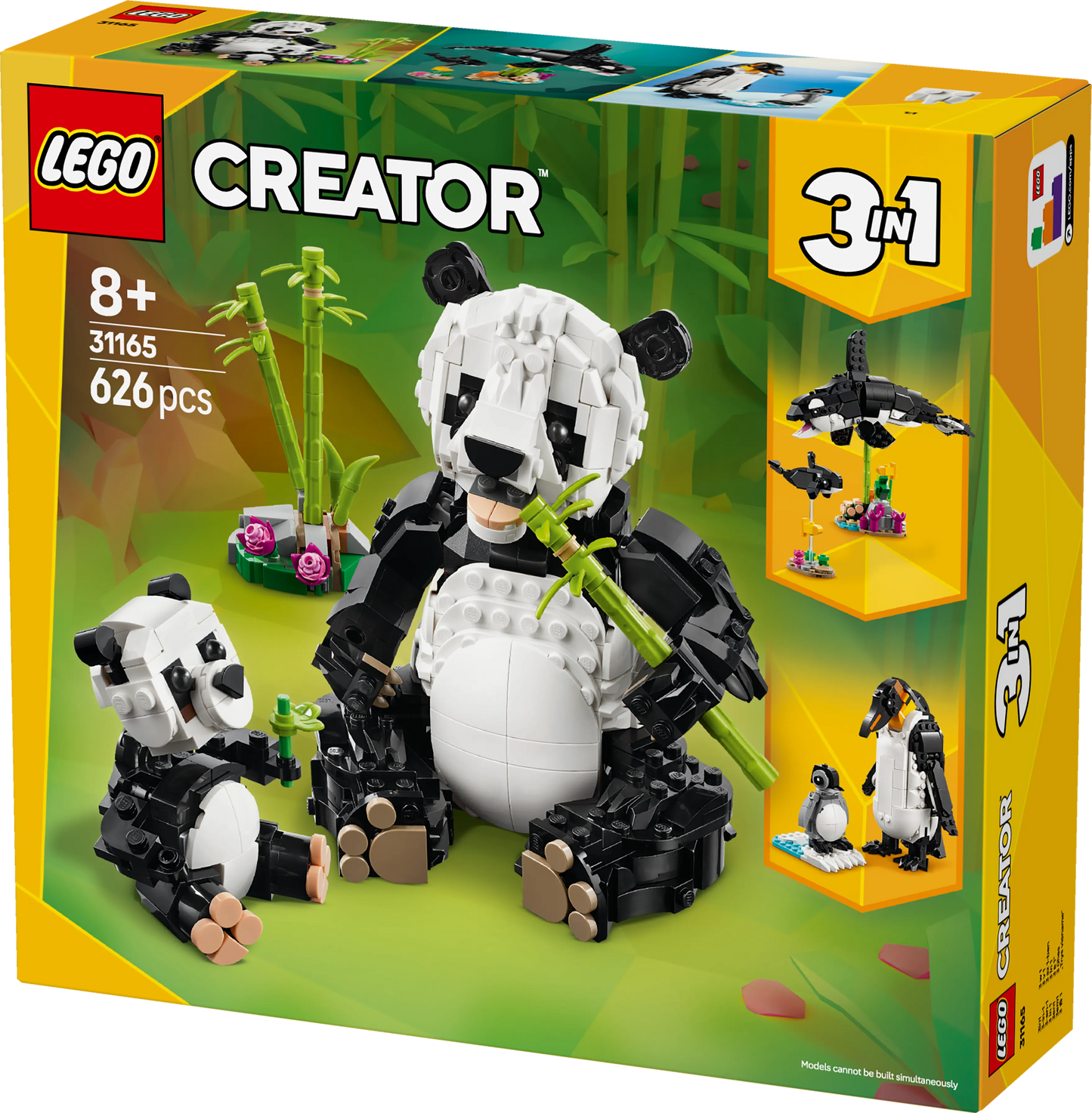 LEGO Wilde Tiere: Pandafamilie 31165 Creator 3-in-1