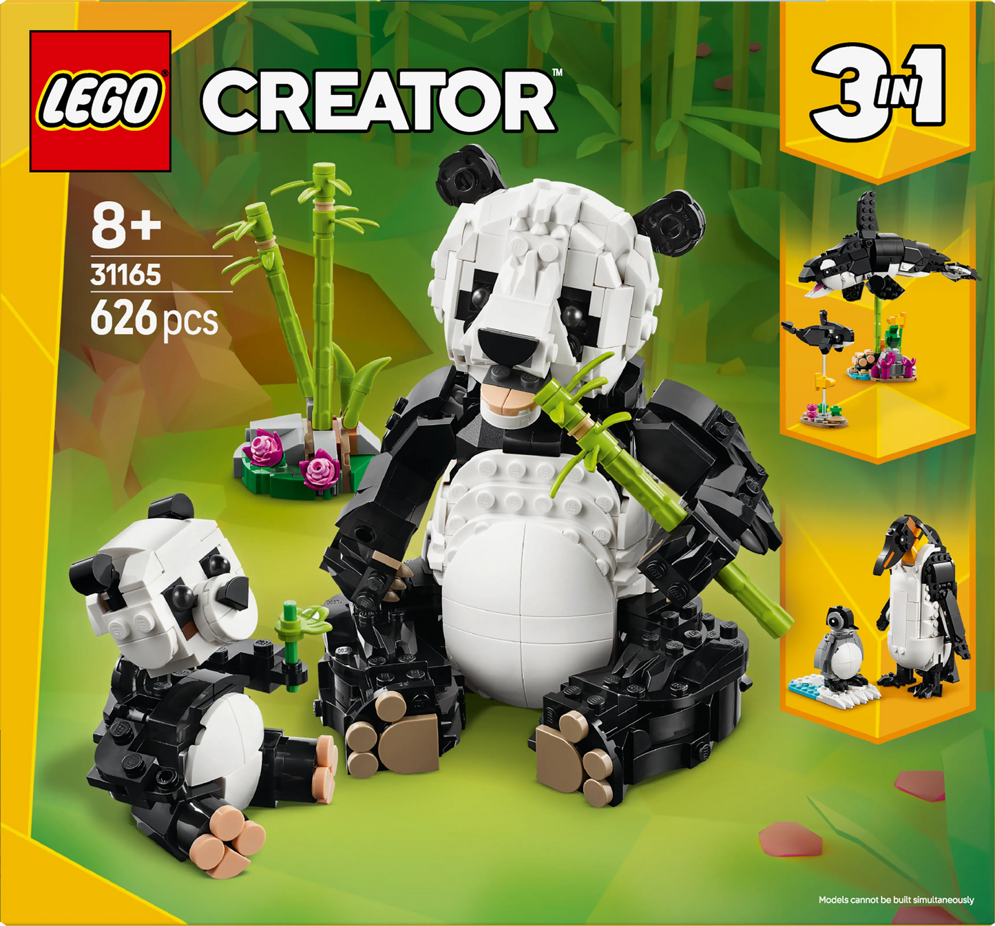 LEGO Wilde Tiere: Pandafamilie 31165 Creator 3-in-1