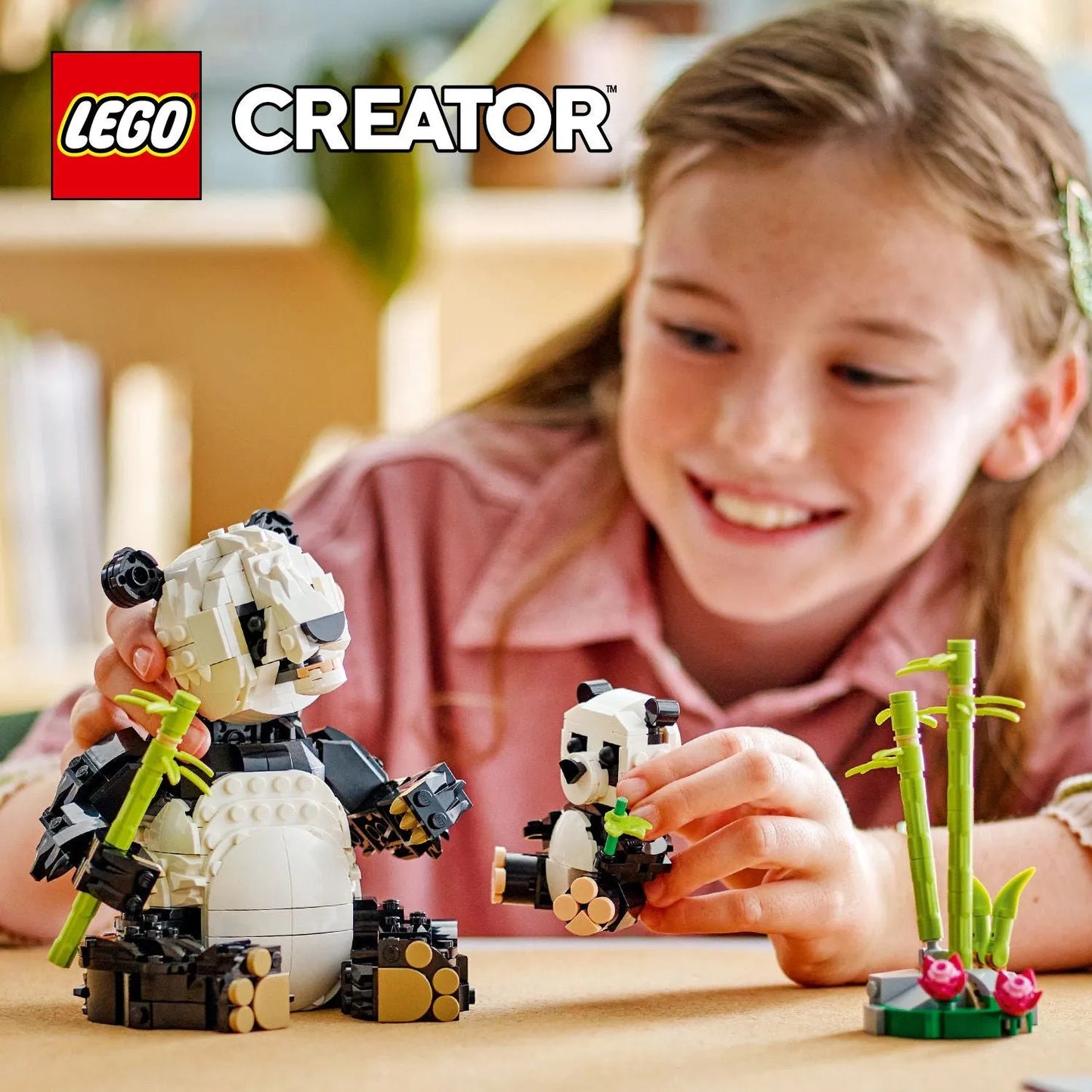 LEGO Wilde Tiere: Pandafamilie 31165 Creator 3-in-1