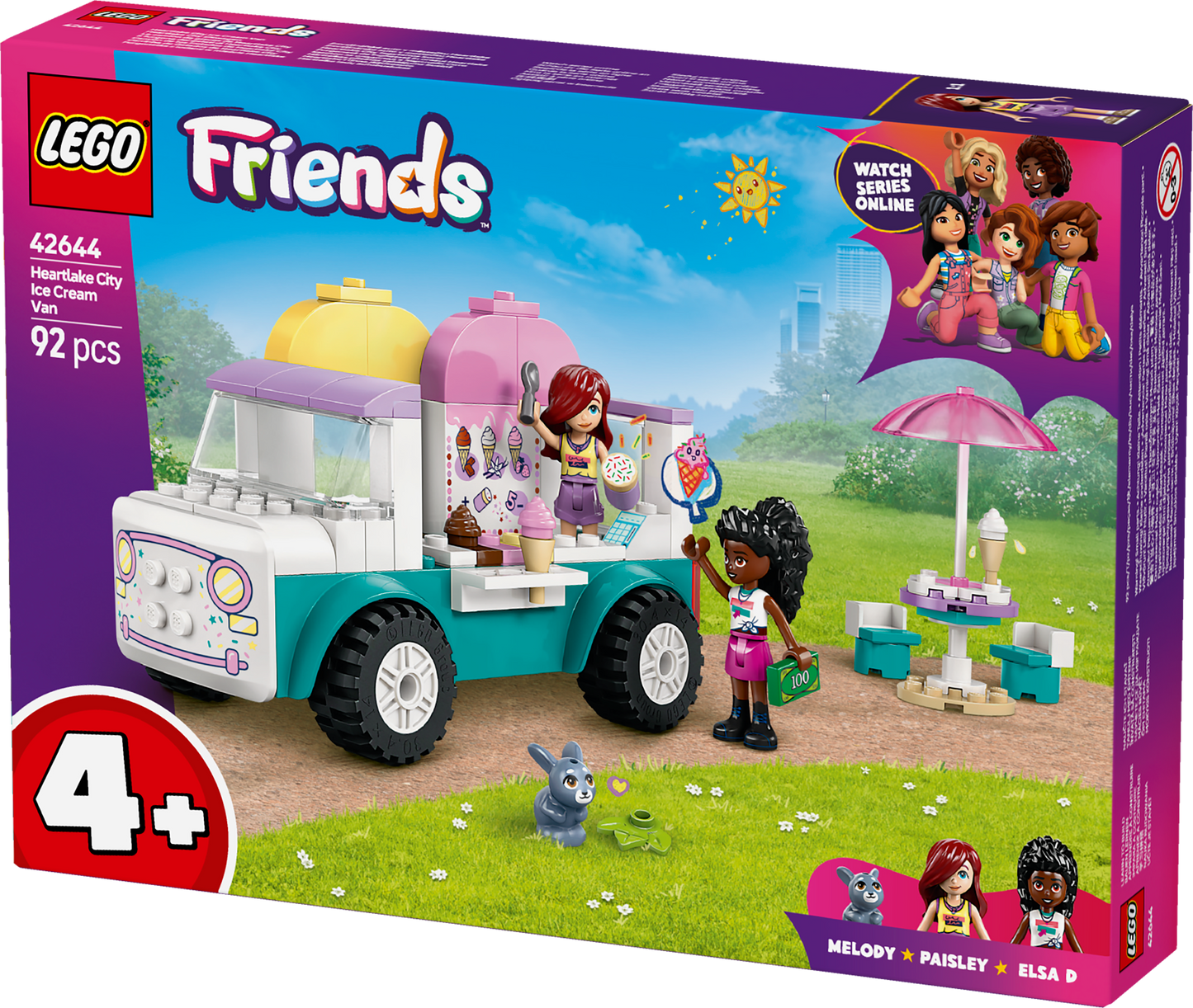 LEGO Heartlake City Ice Cream Truck 42644 City