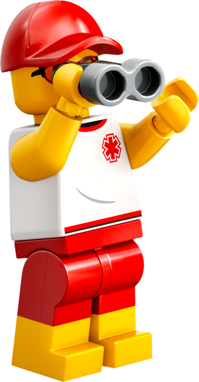 LEGO Rettungsschwimmer-Rettungswagen 60453 City