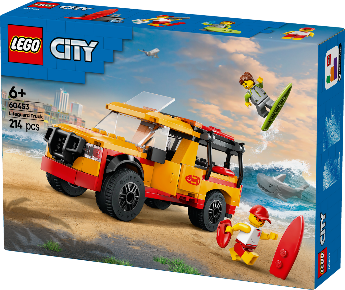 LEGO Rettungsschwimmer-Rettungswagen 60453 City