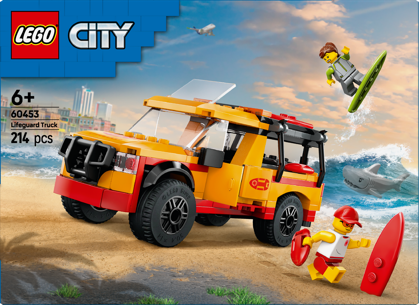 LEGO Rettungsschwimmer-Rettungswagen 60453 City