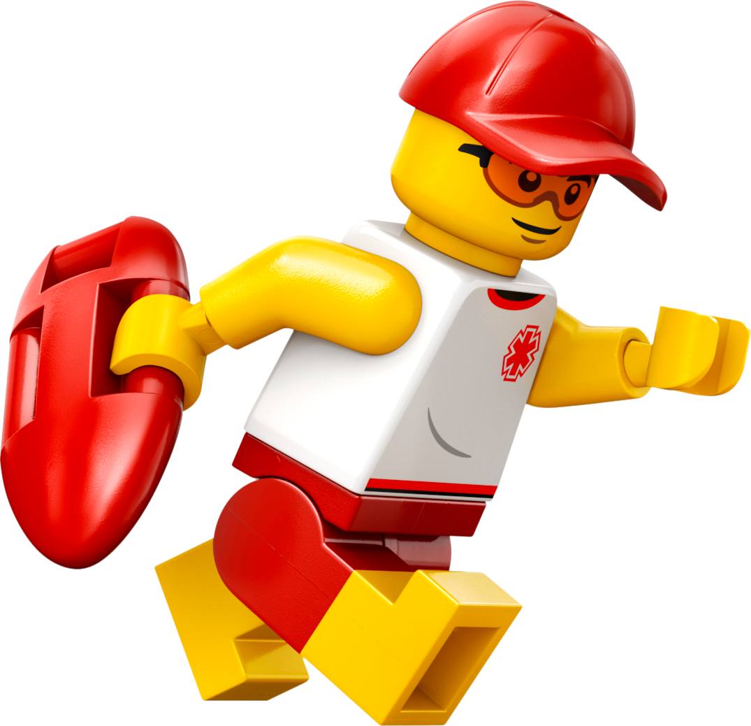 LEGO Rettungsschwimmer-Rettungswagen 60453 City