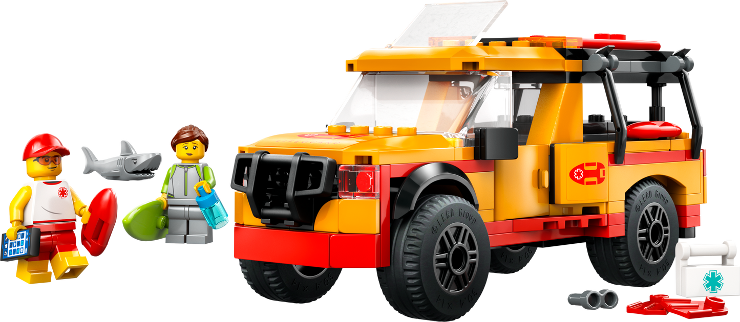 LEGO Rettungsschwimmer-Rettungswagen 60453 City