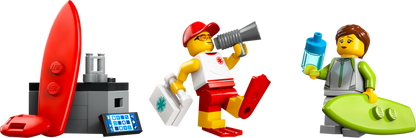 LEGO Rettungsschwimmer-Rettungswagen 60453 City