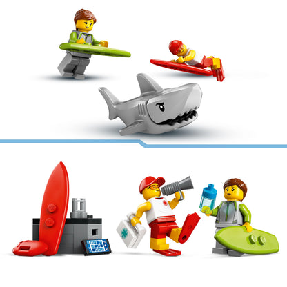 LEGO Rettungsschwimmer-Rettungswagen 60453 City