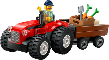 LEGO 60461 Red Farm Tractor with Trailer