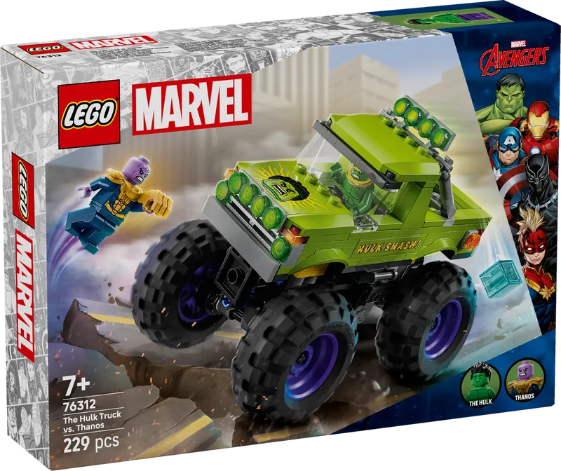 LEGO Der Hulk-Truck vs. Thanos 76312 Superhelden