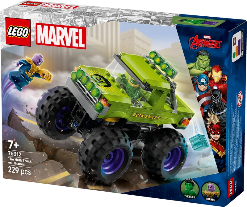 LEGO Der Hulk-Truck vs. Thanos 76312 Superhelden