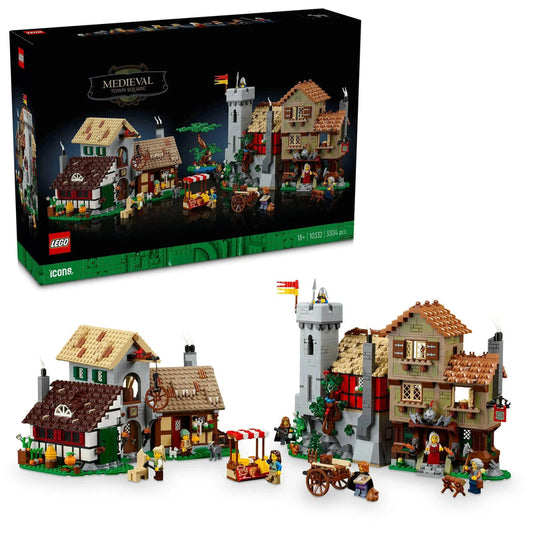 LEGO Middeleeuws stadsplein 10332 Icons