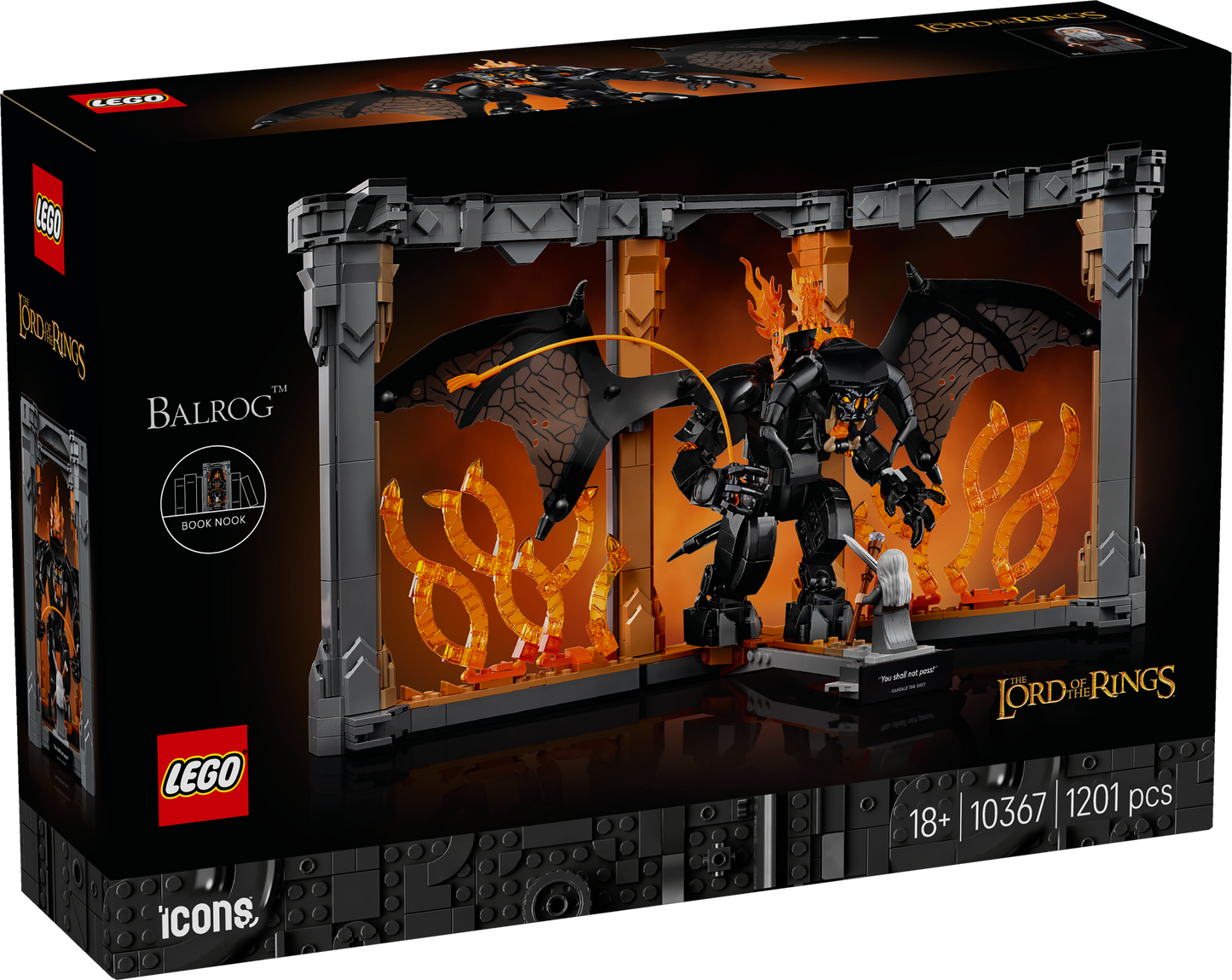LEGO  Boekensteun: The Lord of the Rings – Balrog™ 10367 Lord of the Rings