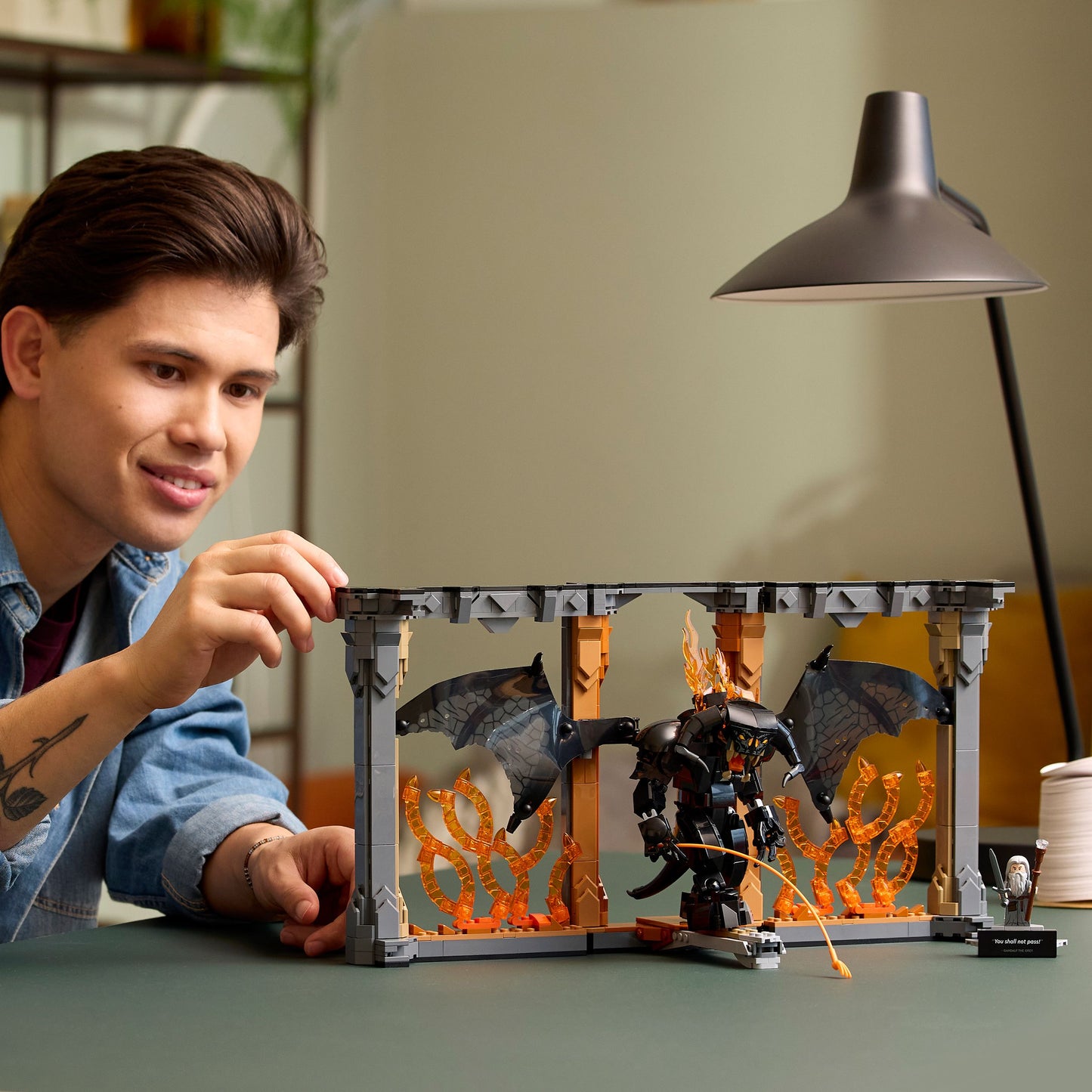 LEGO  Boekensteun: The Lord of the Rings – Balrog™ 10367 Lord of the Rings