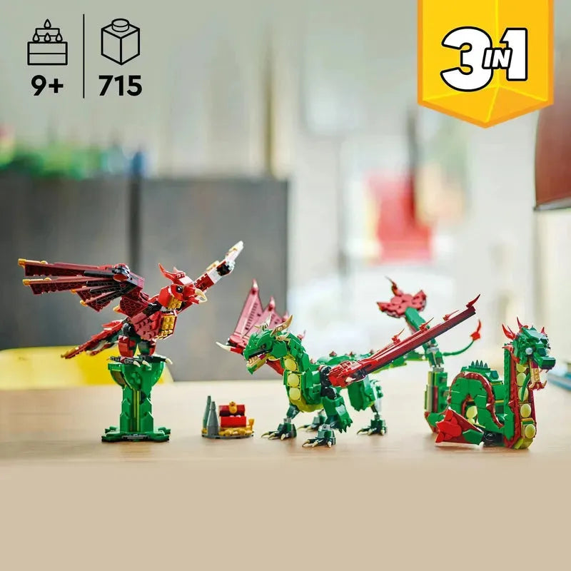 LEGO Middeleeuwse Draak 31161 Creator 3-in-1