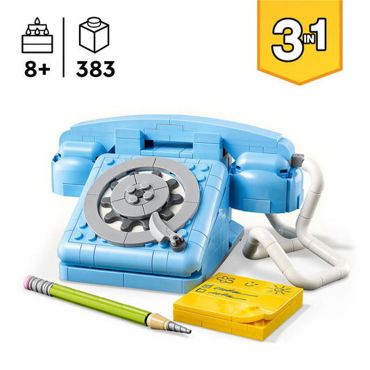 LEGO Retro Telefoon 31174 Creator 3 in 1 (Pre-Order: augustus)