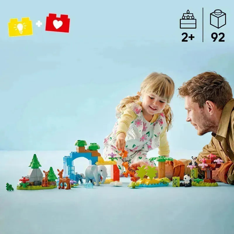 LEGO 3 in 1 Familie Wildtiere 10446 DUPLO