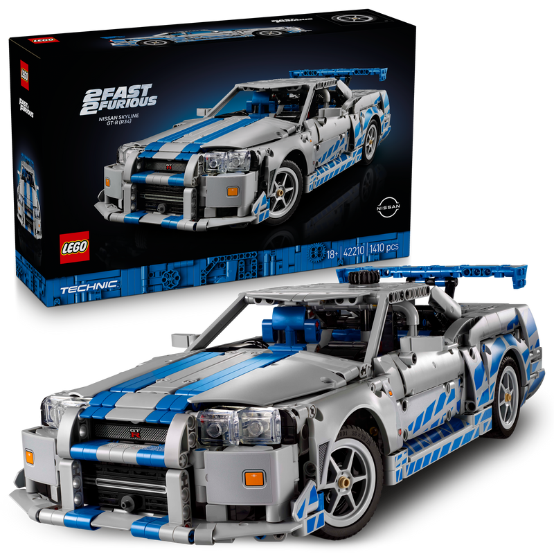 LEGO 2 Fast 2 Furious Nissan Skyline GT-R 42210 Technic (pre-order Juli)