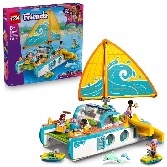 LEGO Avontuurlijke bootreis 42664 Friends