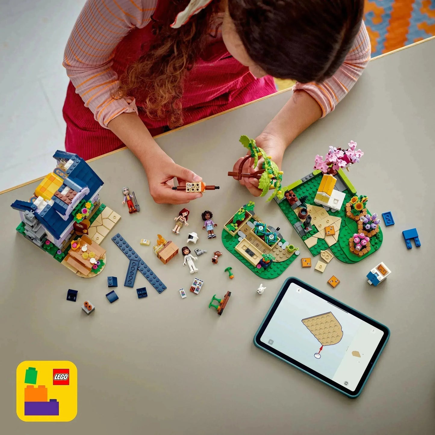 LEGO Bienenhaus und Blumen 42669 Friends