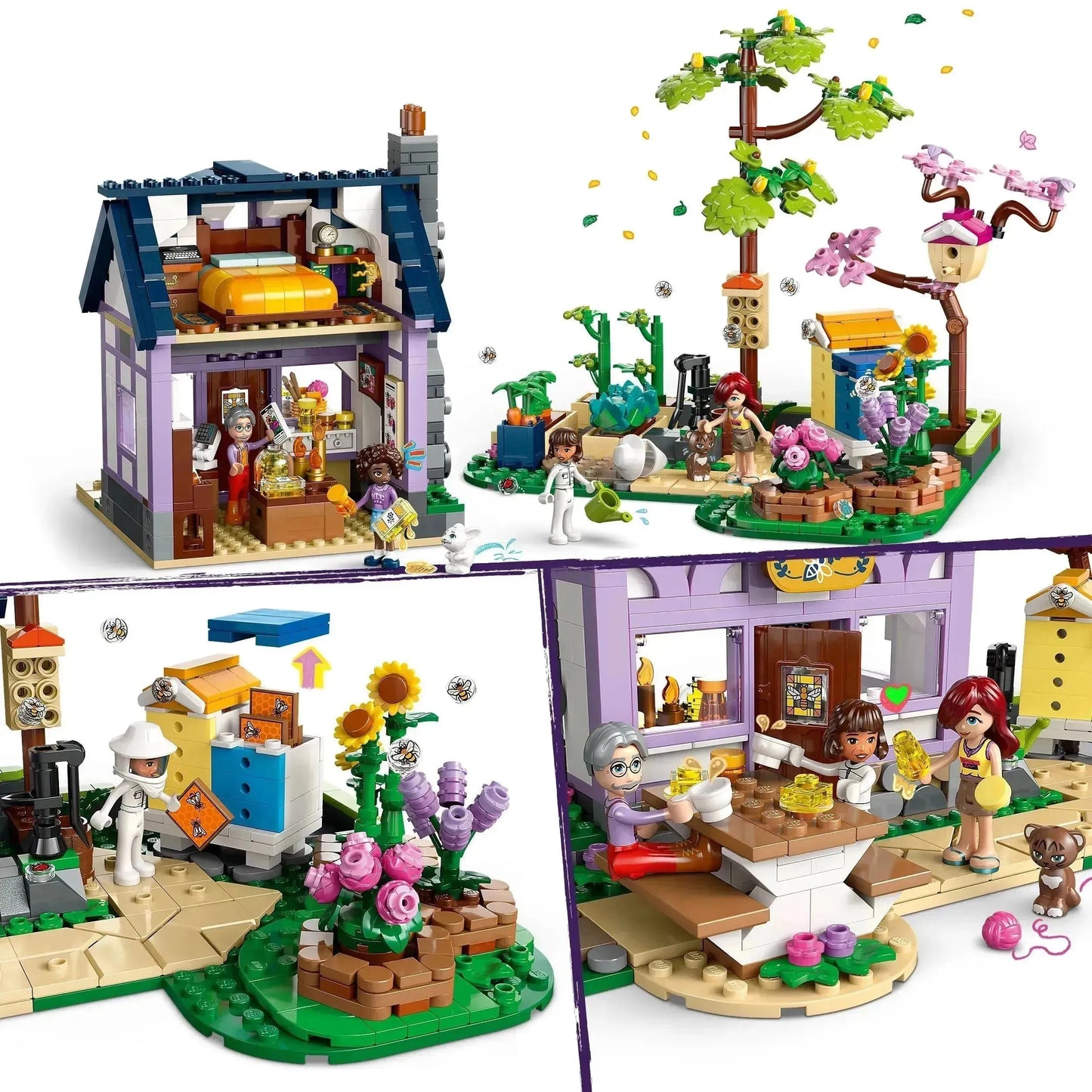 LEGO Bienenhaus und Blumen 42669 Friends