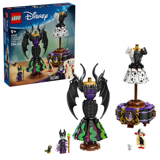 LEGO Die Kleider von Maleficent und Cruella De Ville 43262 Disney