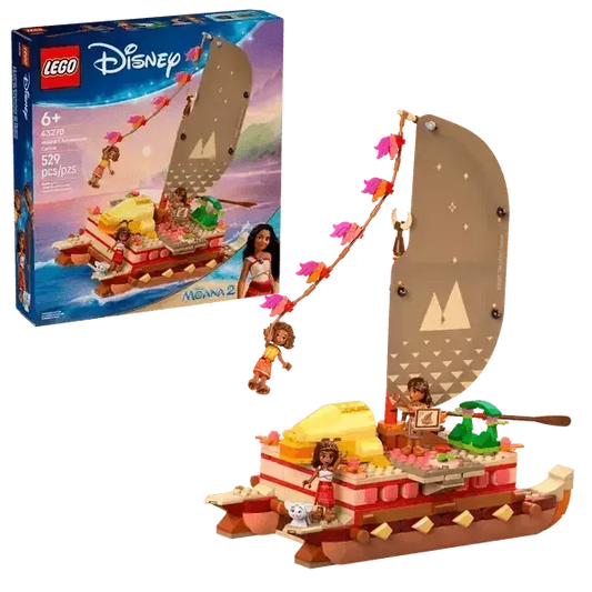 LEGO Vaianas Abenteuerkanu 43270 Disney