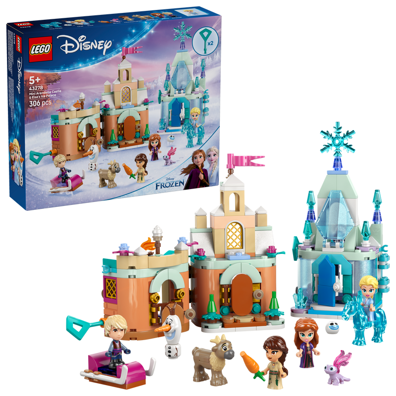LEGO Mini Arendelle & Elsa's IJspaleis 43278 Disney (Pre-Order: juni)