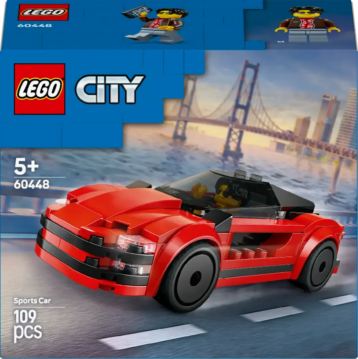 LEGO Roter Sportwagen 60448 City