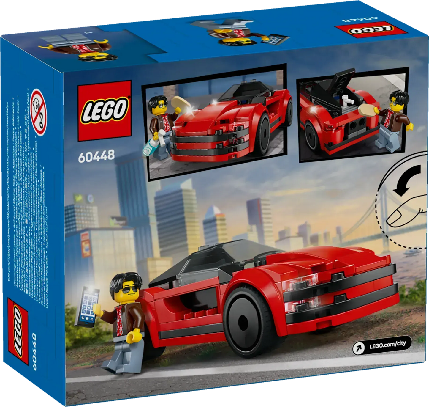 LEGO Roter Sportwagen 60448 City