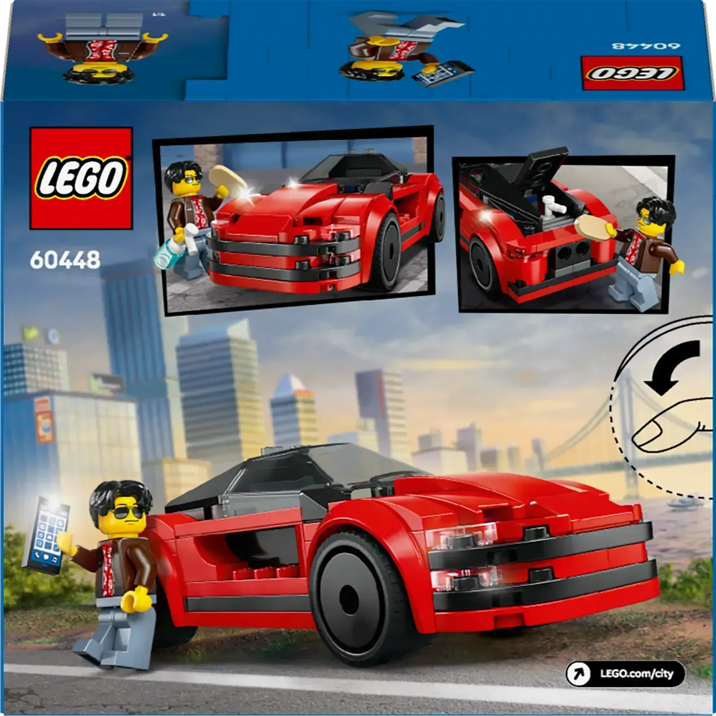 LEGO Roter Sportwagen 60448 City