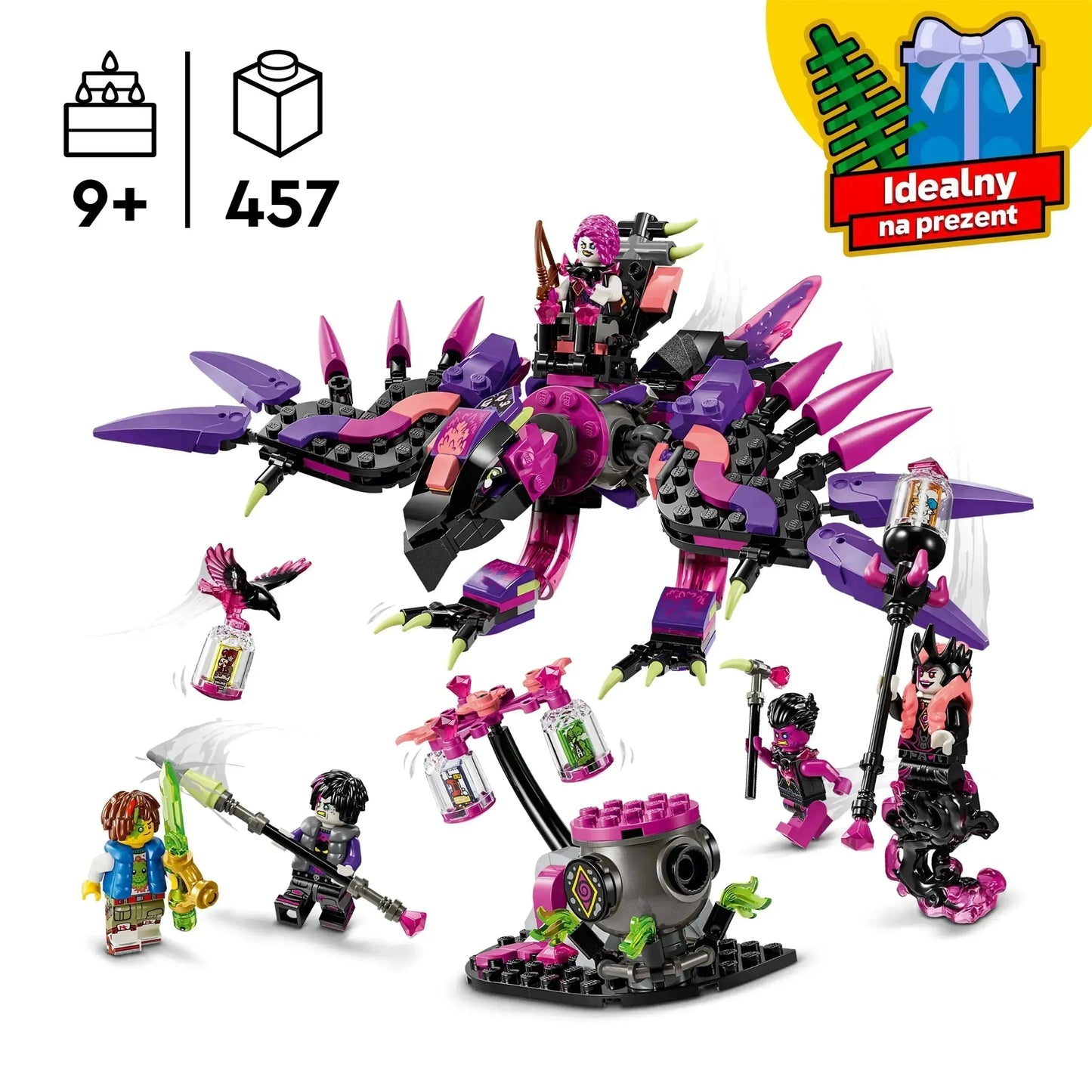 LEGO De nachtmerriewezens van de Neder Heks 71483 Dreamzzz