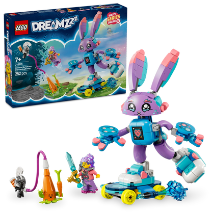 LEGO Izzi en Bunchurro het gamende konijn 71490 Dreamzzz