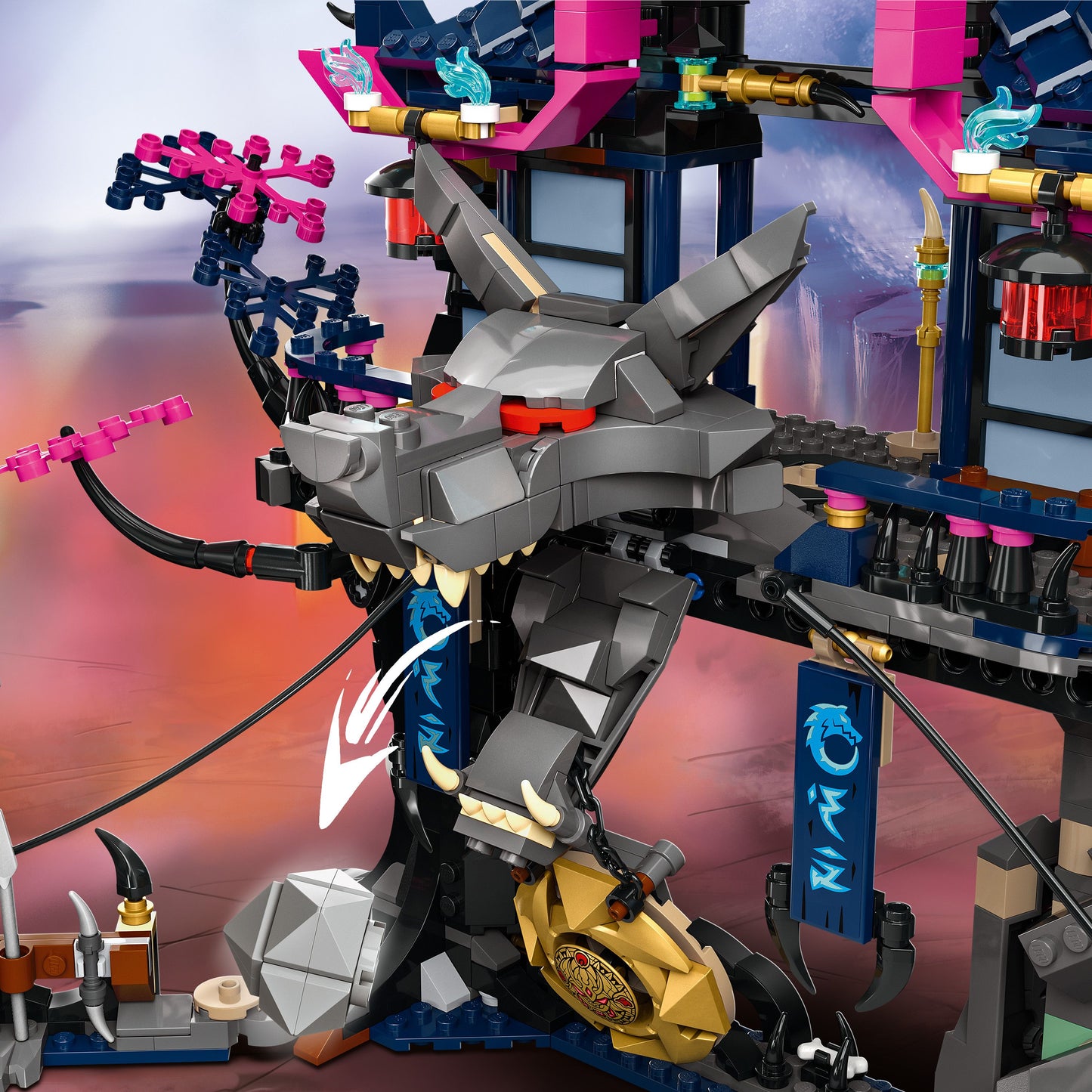 LEGO Wolfsmaske Schatten-Dojo 71813 Ninjago