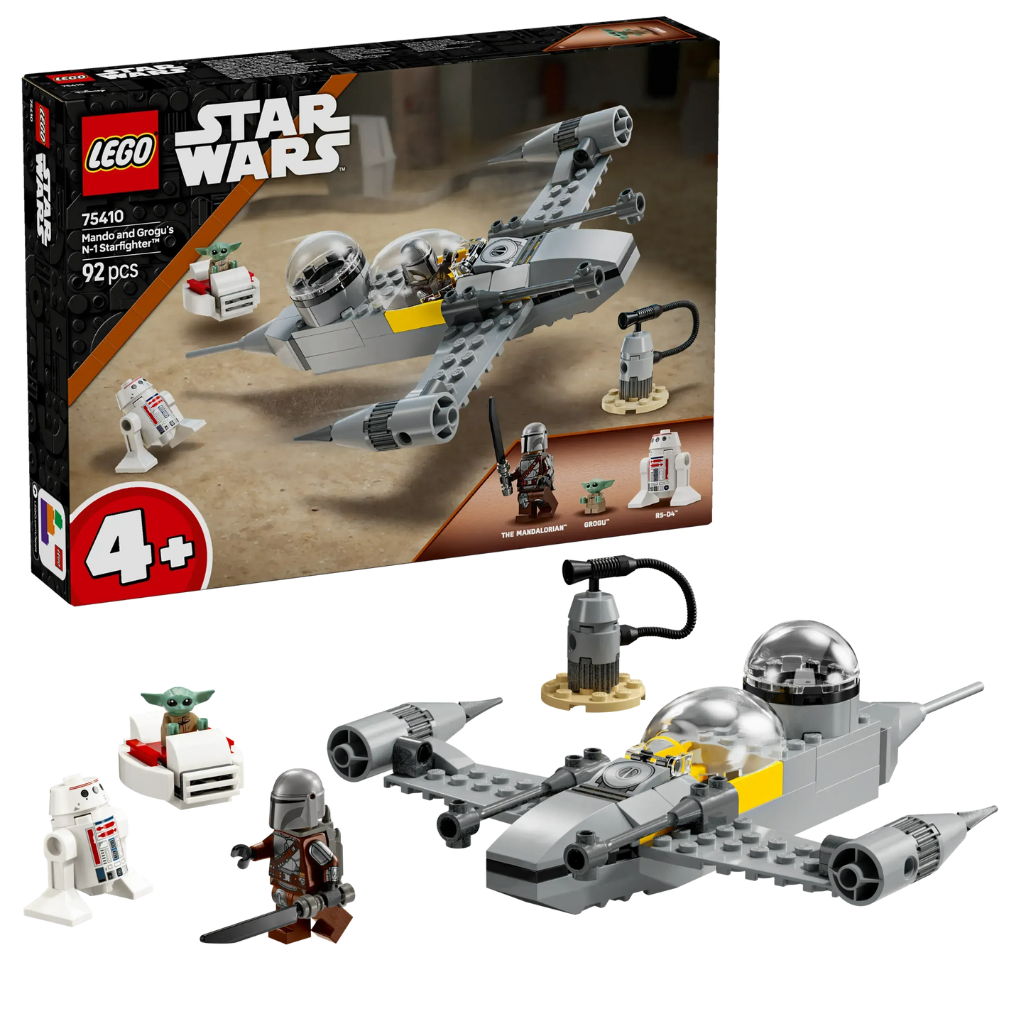 LEGO Mando und Grogus N-1 Starfighter 75410 StarWars