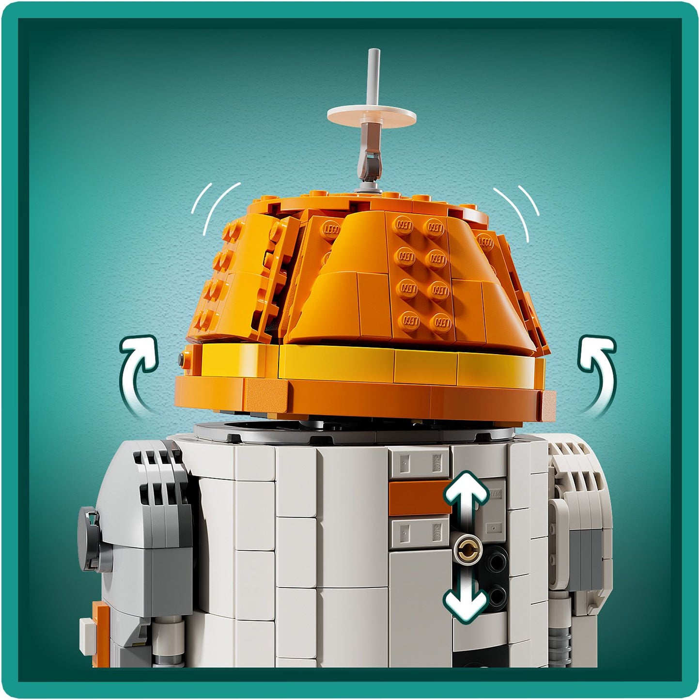 LEGO Chopper (C1-10P)™ Astromech Droid 75416 StarWars