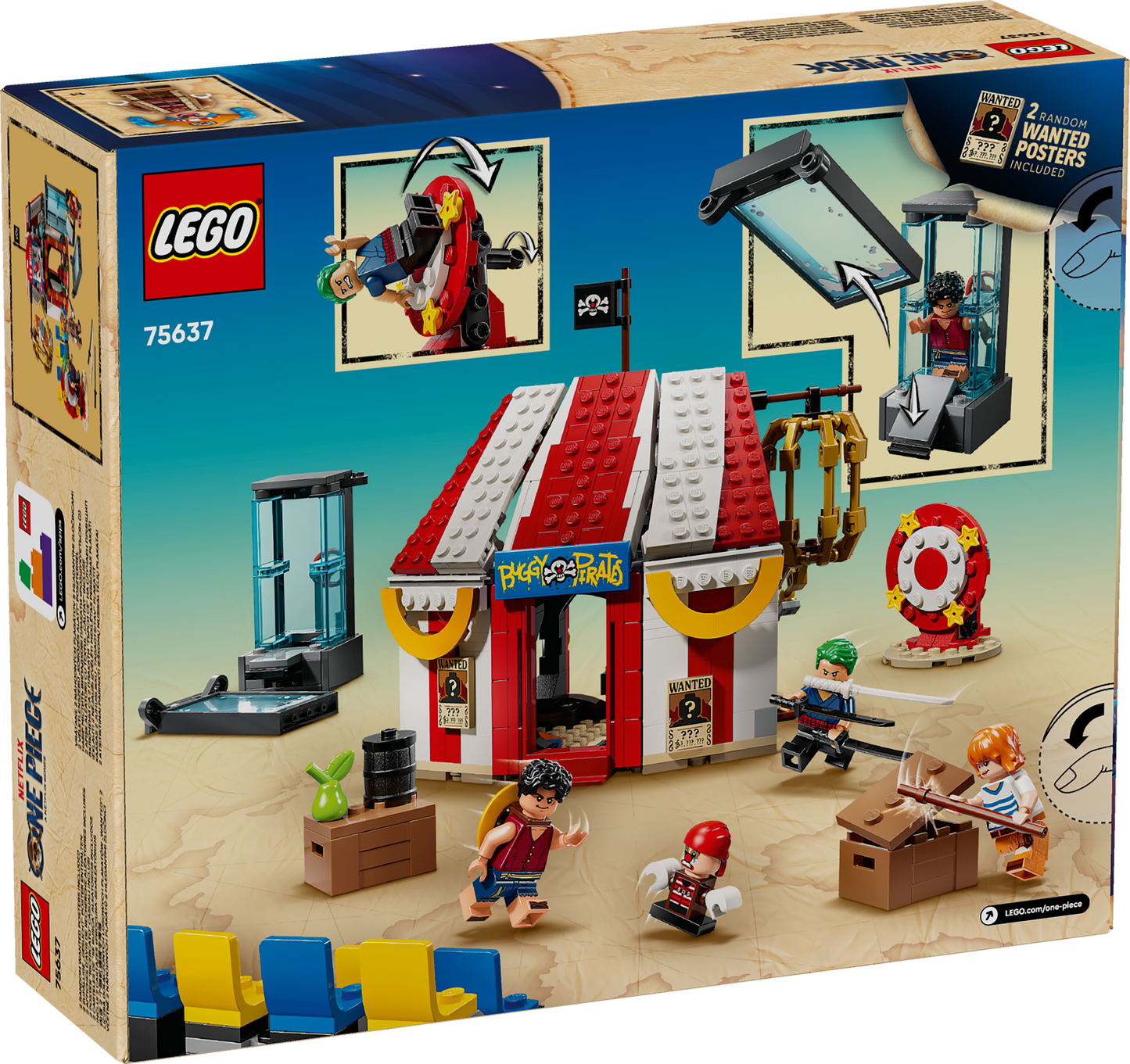 LEGO Circustent van Buggy de Clown 75637 One Piece