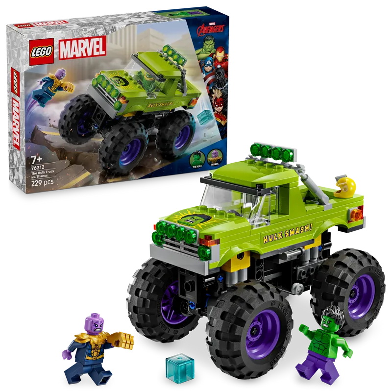 LEGO Der Hulk-Truck vs. Thanos 76312 Superhelden (Vorbestellung: April)